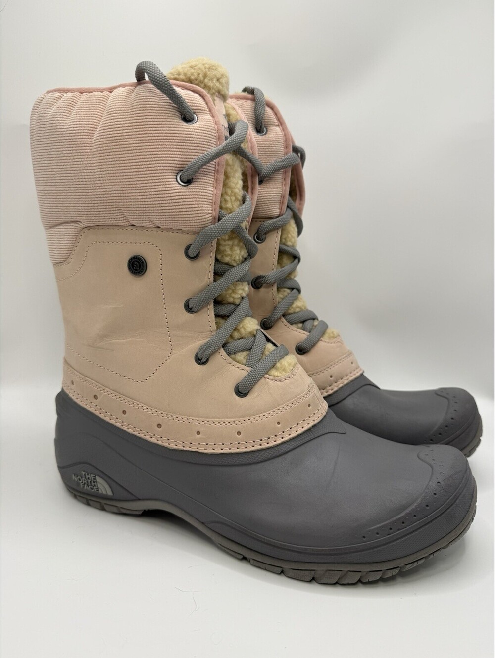 The North Face Shellista II Mid Waterproof Mid Calf Boots Women’s 9.5 Pink NWOB
